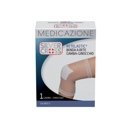 Benda silver cross retel gamba/ginocchio calibro 5 1 pezzo
