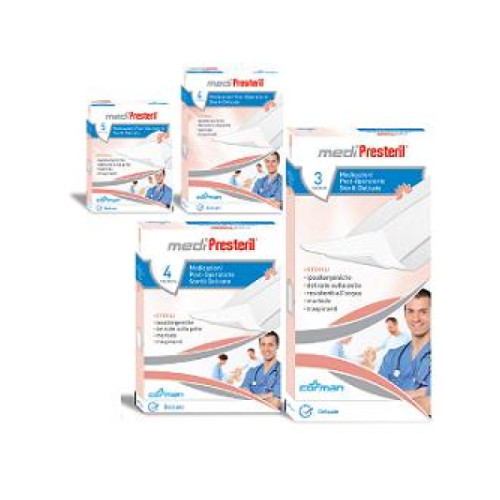 Medicazione post operatoria medipresteril delicata tnt 10x15cm 5 pezzi