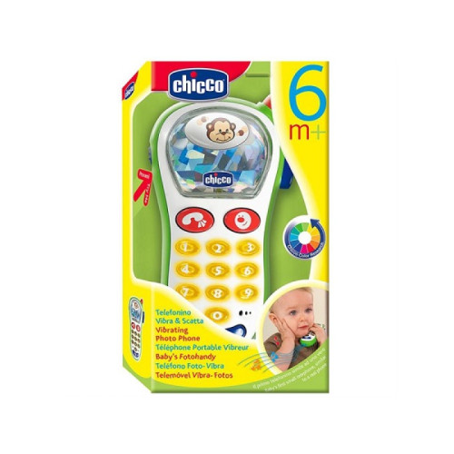 Chicco gioco telefono vibra e scatta