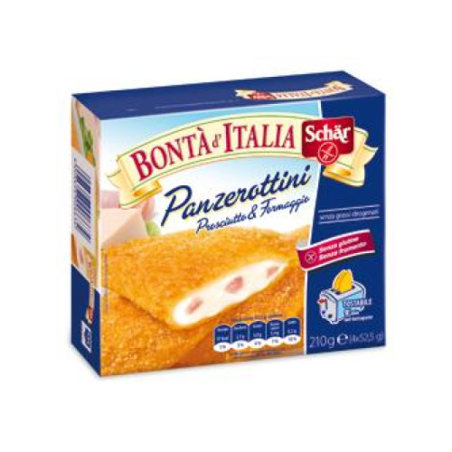 Schar surgelati panzerottini prosciutto & formaggio bonta' d'italia 4 x 52,5 g