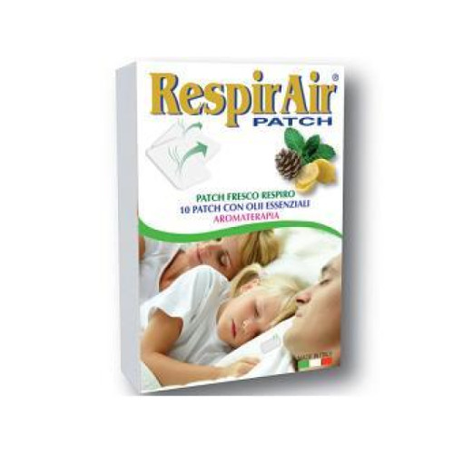 Respirair patch cerotto nasale con olii essenziali 10 pezzi