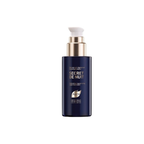 Phyto paris secret de nuit trattamento notte rigenerante alta idratazione tutti i tipi di capelli flacone dosatore in vetro 75 ml