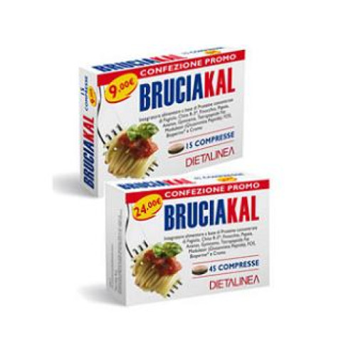 Bruciakal 45 compresse dietalinea 36 g