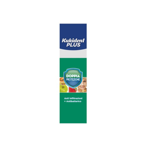 Kukident doppia protezione crema adesiva per protesi dentarie 40 g