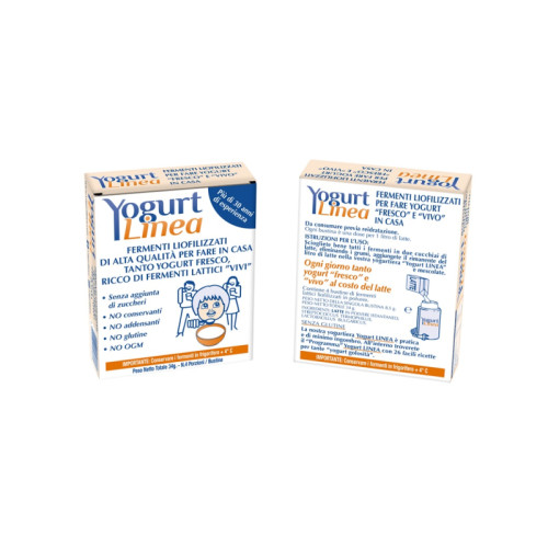 Yogurt linea fermenti liofilizzati 4 bustine da 6,5 g