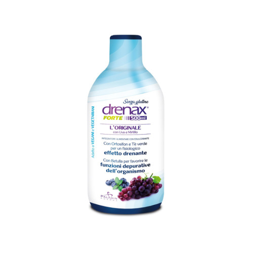 Drenax forte l'originale con uva e mirtillo 500 ml