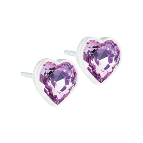 Mp heart 6 mm light amethyst b