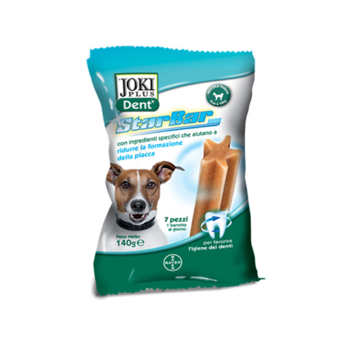 Joki dent classic sacchetto 140 g per cani di taglia piccola da 5 a 12 kg