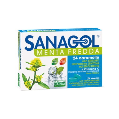 Sanagol menta fredda 24 caramelle