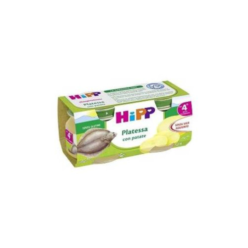 Hipp omogeneizzato platessa con patate 2x80 g