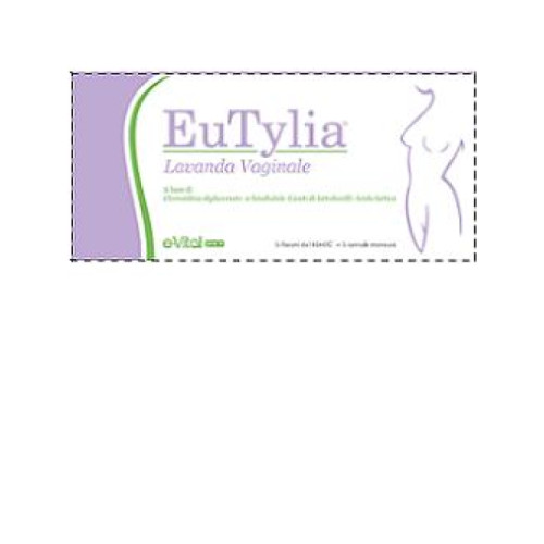 Eutylia lavanda vaginale 5 flaconi 140 ml + 5 cannule monouso
