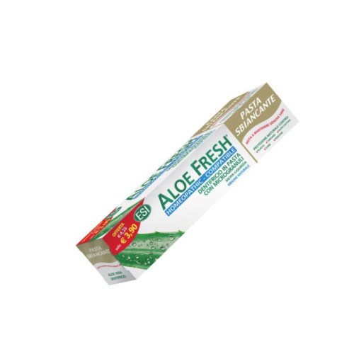 Esi aloe fresh pasta sbiancante 100 ml offerta