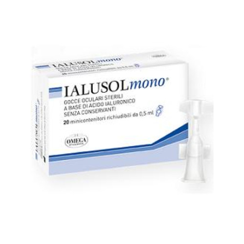 Ialusol mono gocce oculari 20 flaconcini 0,5 ml