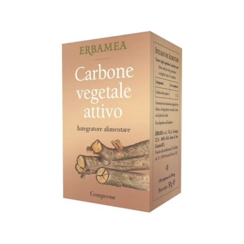Carbone vegetale attivo 100 capsule