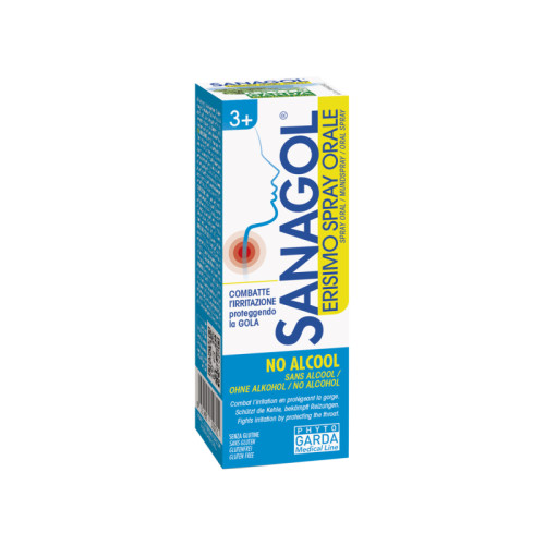 Sanagol spray erisimo senza alcool 20 ml