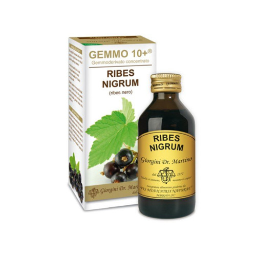 Gemmo 10+ ribes nero 100 ml liquido analcolico