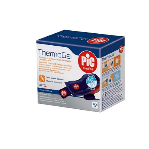 Thermogel cuscino terapia caldo freddo 10x26 cm con fascia elastica