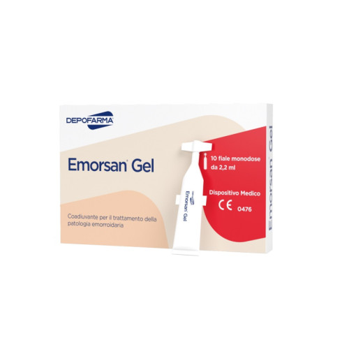 Emorsan gel 10 fiale monodose da 2,2 ml