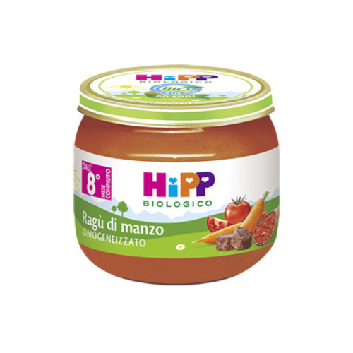 Hipp bio hipp bio omogeneizzato sugo ragu' di manzo 2x80 g