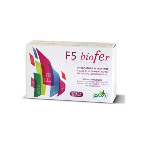 F5 biofer 30 capsule blister 14,8 g