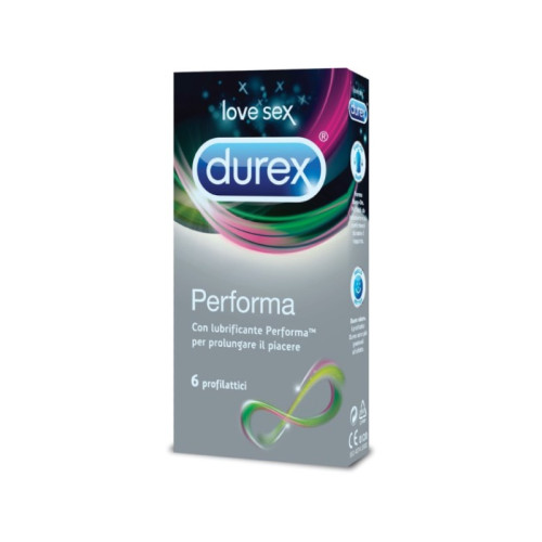 Profilattico durex lunga durata 6 pezzi