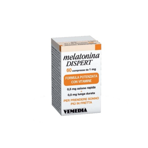 Melatonina dispert 1mg di melatonina 60 compresse