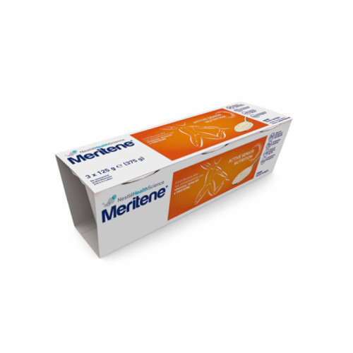 Meritene crema vaniglia 3 vasetti x 125 g