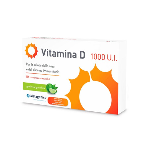 Vitamina d 1000 ui 84 compresse masticabili