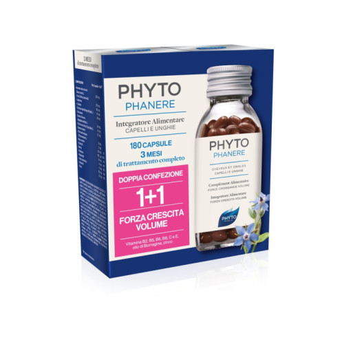 Phyto phytophanere integratore alimentare capelli/unghie 90+90 capsule