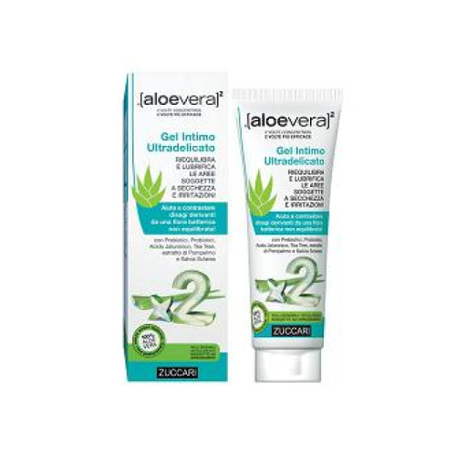 Gel intimo aloevera2 gel intimo ultradelicato 80 ml