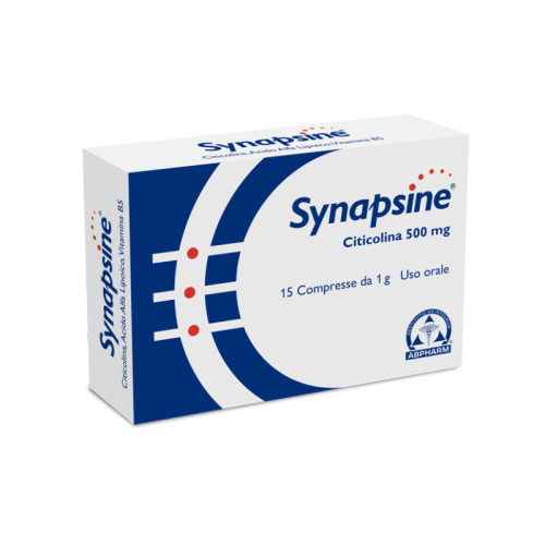 Synapsine blister 15 compresse astuccio 15 g
