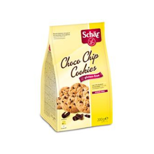 Schar choco chip cookies 200 g