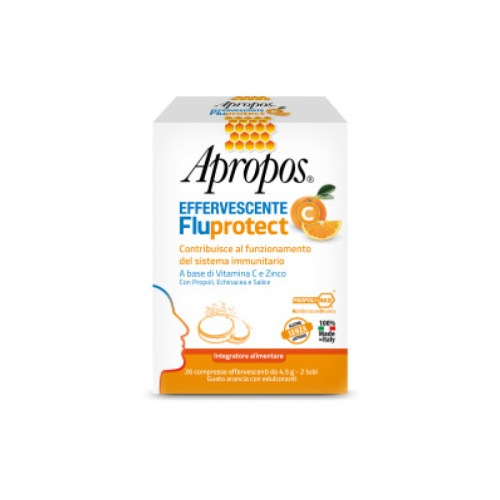 Apropos fluprotect effervescente c 20 compresse