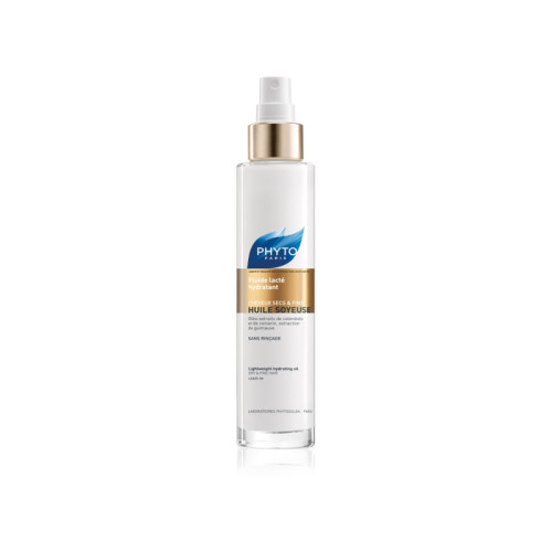Phyto paris huile soyeuse fluido lattescente olio per capelli secchi e fini 100 ml