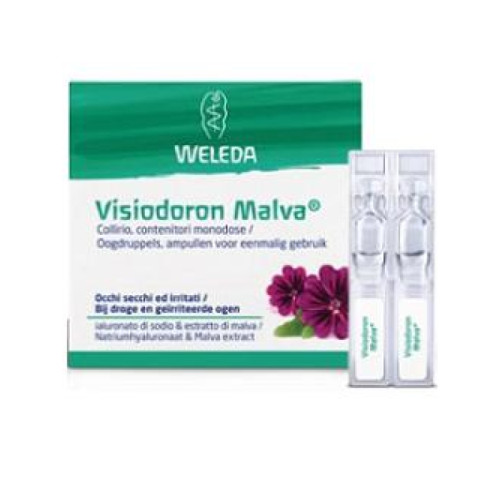 Gocce oculari visiodoron malva 20 monodose da 0,4 ml