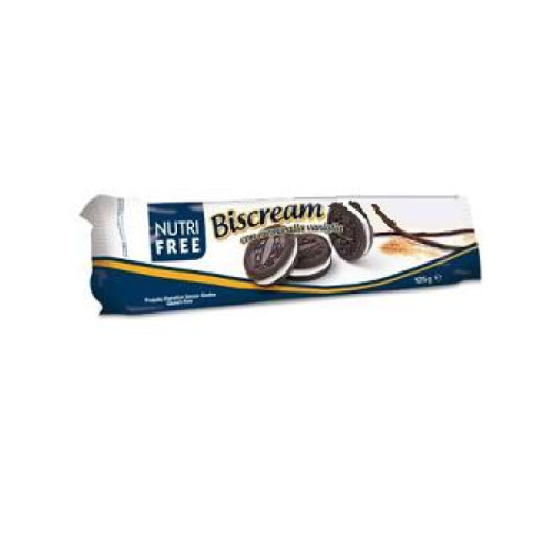 Nutrifree biscream con crema alla vaniglia 125 g