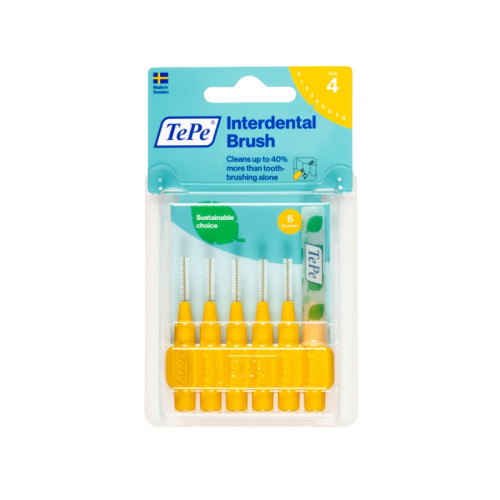 Tepe scovolino giallo 0,7 mm 6 pezzi