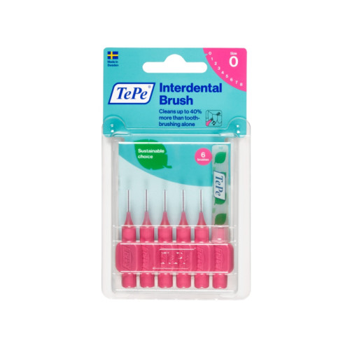 Tepe scovolino rosa 0,4mm 6 pezzi