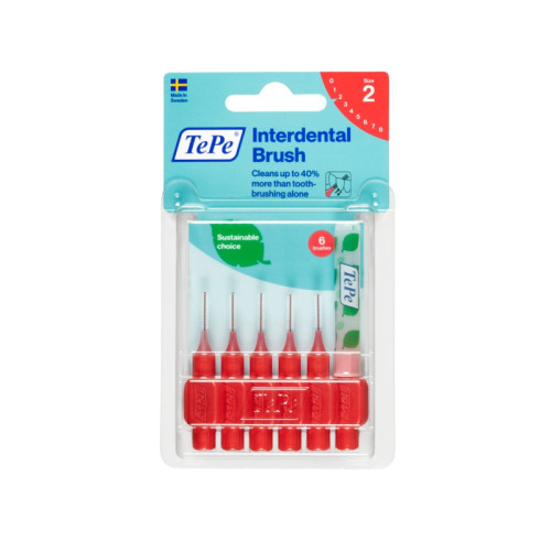 Tepe scovolino rosso 0,5mm 6 pezzi