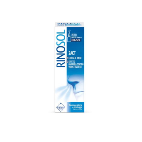 Spray nasale rinosol 2act 15 ml