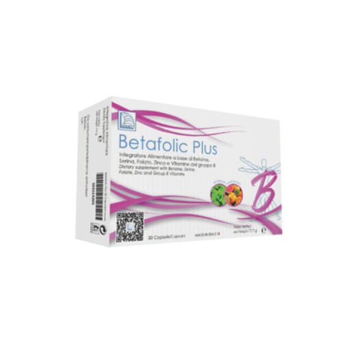 Betafolic plus 30 capsule astuccio 18,6 g