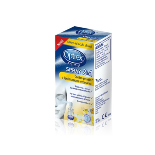 Spray oculare optrex actimist 2 in 1 contro il prurito 1 pezzo