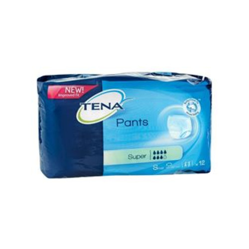 Pannolone a mutandina tena pants super taglia small 12 pezzi