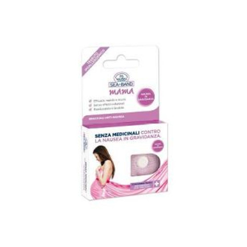 Bracciale anti nausea mama p6 nausea control 2 pezzi