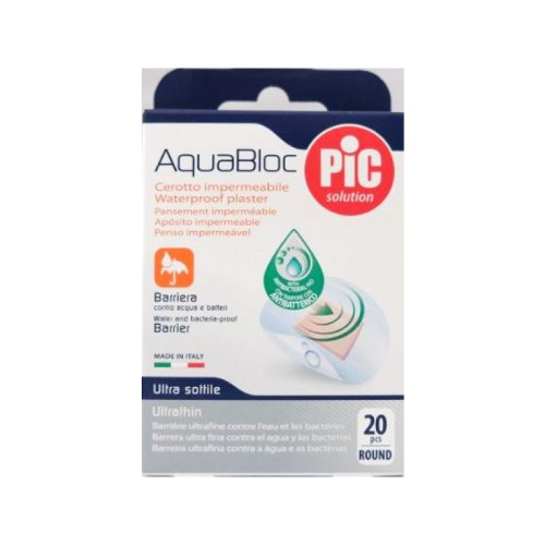 Cerotto pic aquabloc diametro 22 5mm 20 pezzi