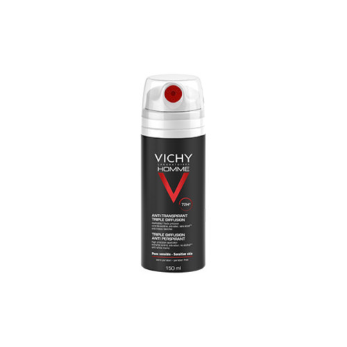 Vichy homme deo aerosol 72h 150 ml