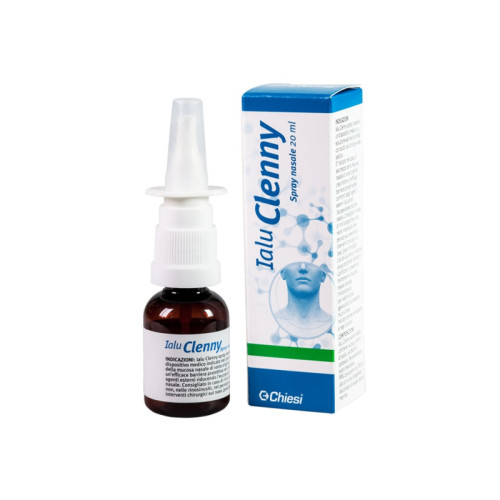 Ialu clenny spray nasale soluzione salina isotonica con acido ialuronico e sale sodico 20 ml