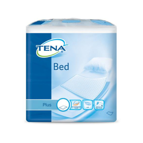 Traversa per incontinenza non rimboccabile tena bed plus 60x40cm 40 pezzi