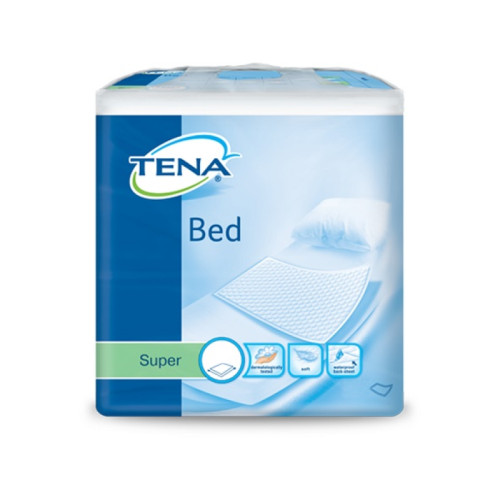 Traversa per incontinenza non rimboccabile tena bed super 60x90cm 35 pezzi
