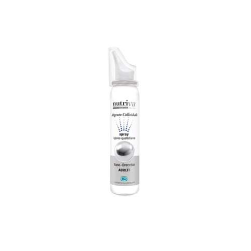 Nutriva argento colloidale naso/orecchie 100 ml